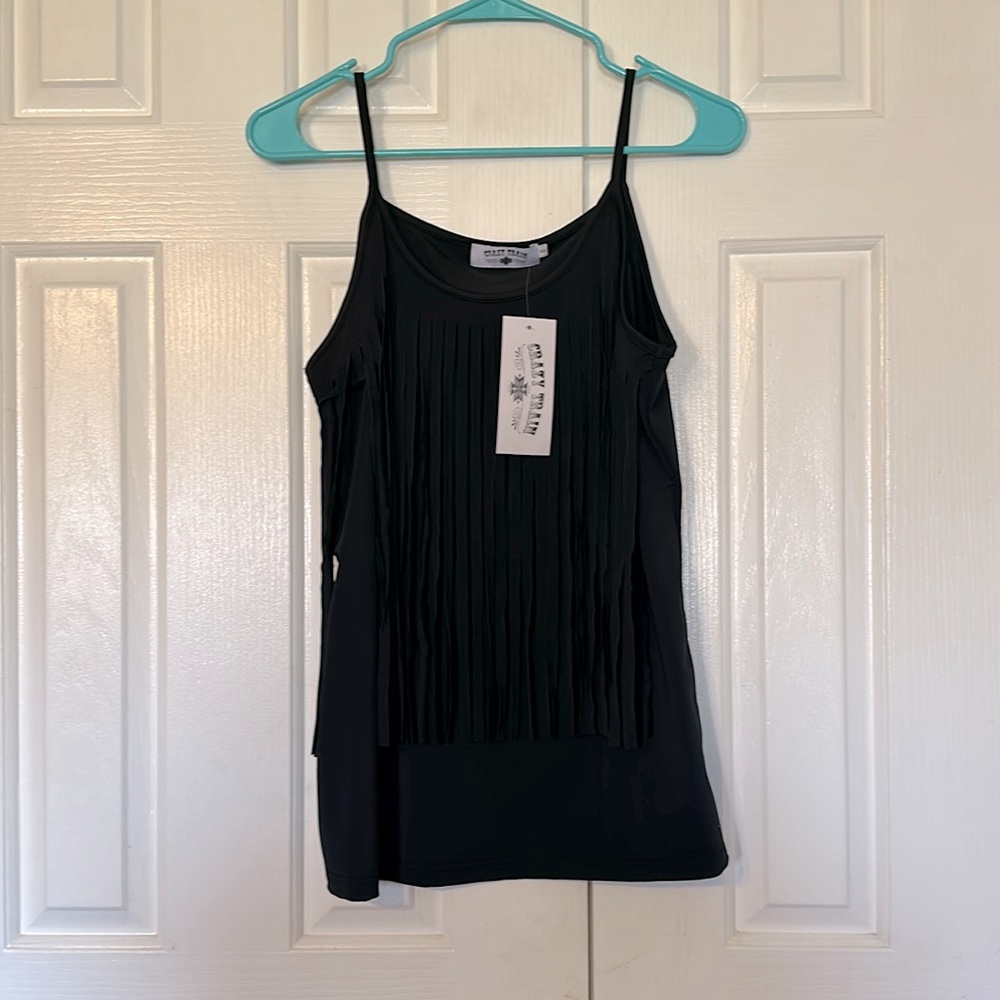 New with tags Small Fringe Tank Top